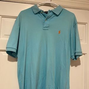 Blue polo Ralph Lauren size large fits like medium